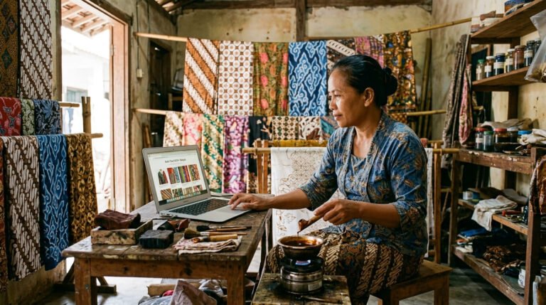 UMKM Batik Menggunakan Teknologi Digital
